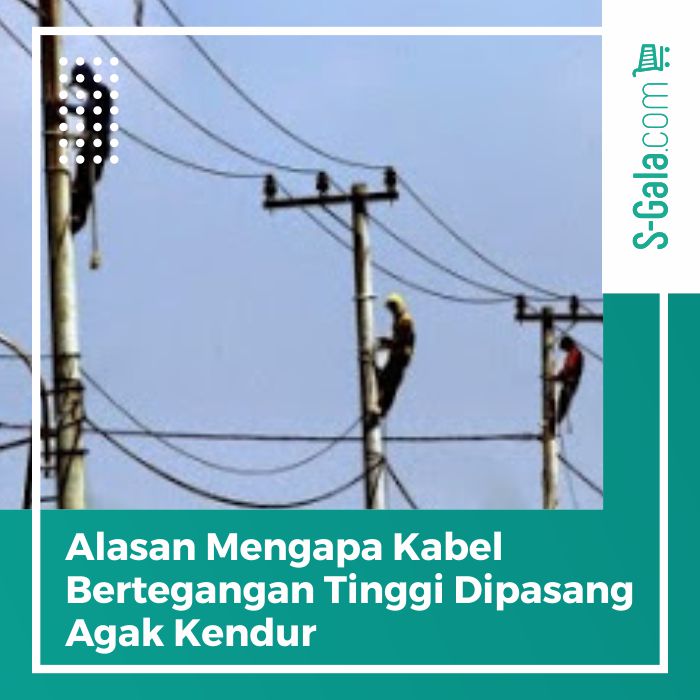 Mengapa Kawat Atau Kabel Listrik Dan Telepon Dibuat Mengendur Kenapa